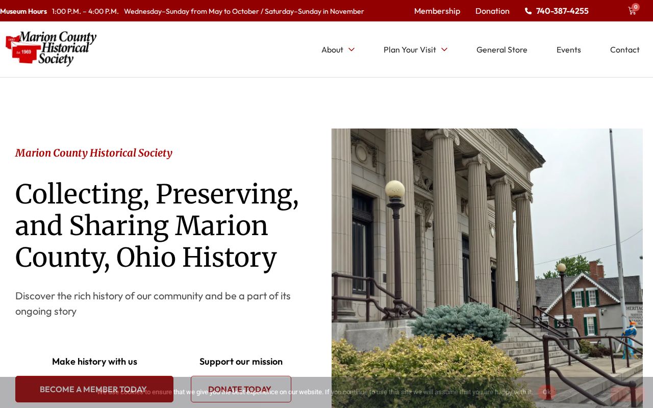 Marion city directory historical society collection access